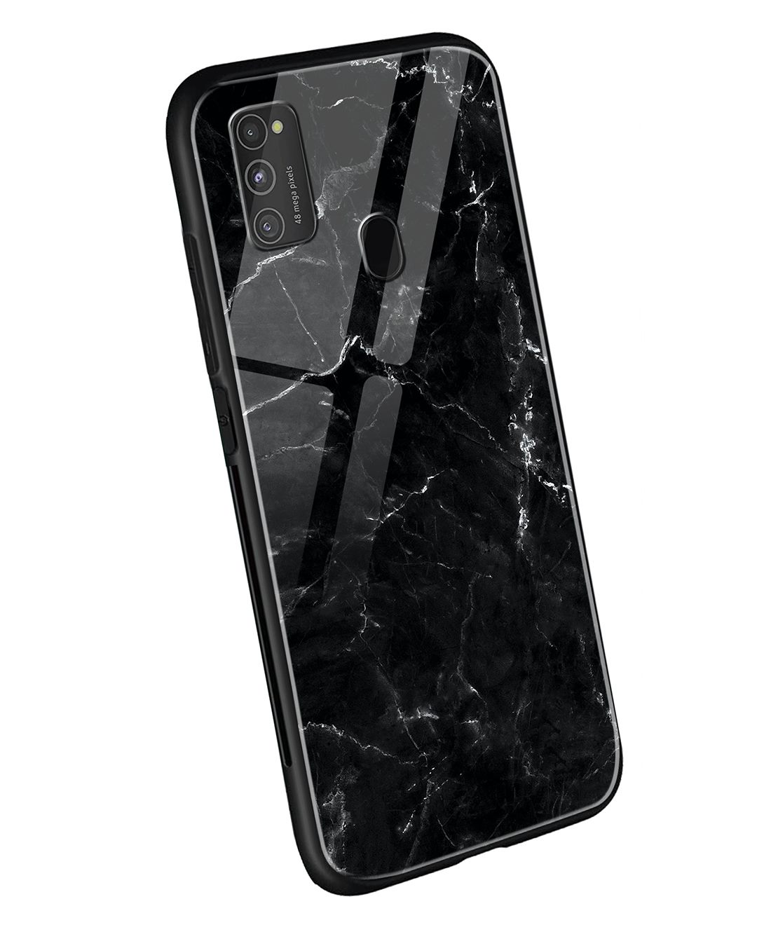 Shop Minimal Marble Samsung Galaxy M21 Mobile Cover-Back