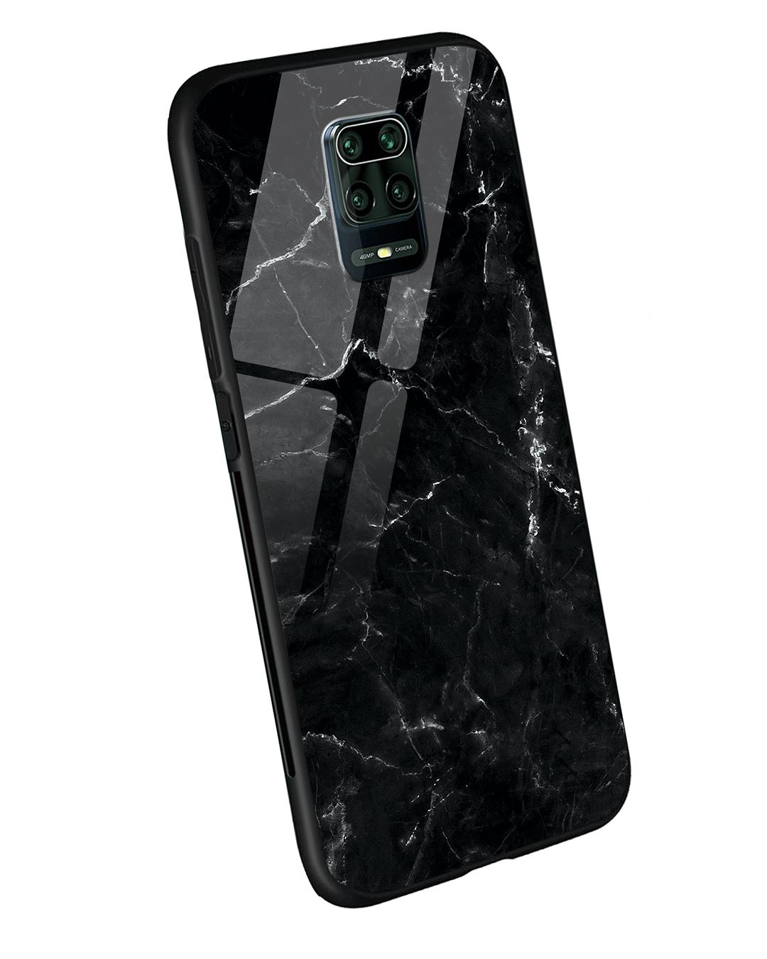 Shop Minimal Marble Xiaomi Redmi Note 9 Pro Mobile Cover-Back