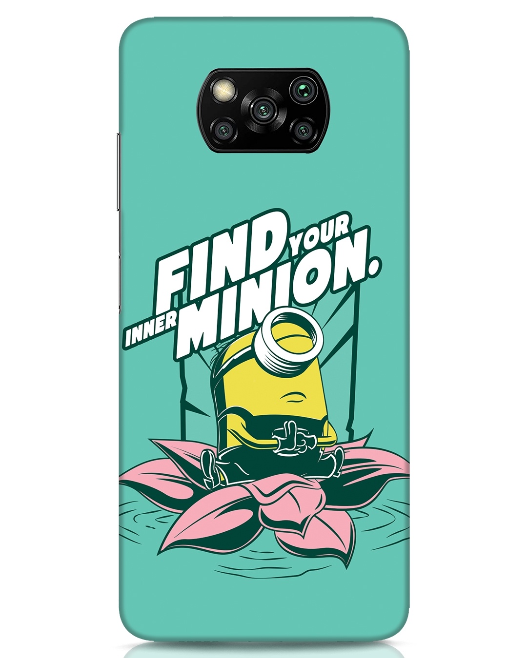 Buy Minion Peace Designer Hard Cover For Xiaomi Poco X3 Online In India At Bewakoof 7828