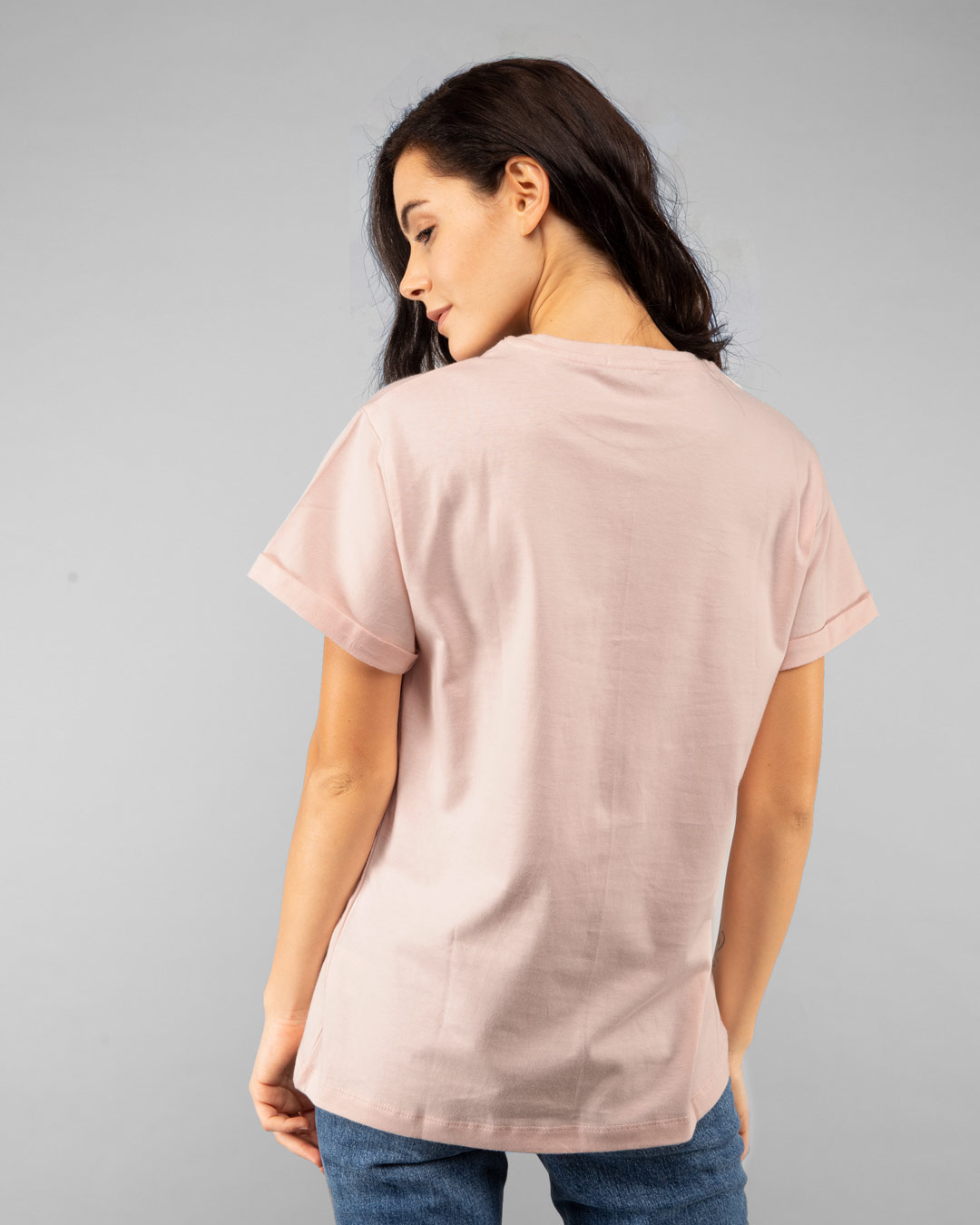 Shop Minnie Mood Boyfriend T-Shirt (DL)-Back