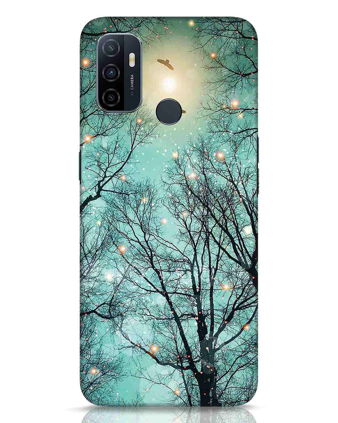 Buy Mint Embers Oppo A53 Mobile Cover Online in India at Bewakoof