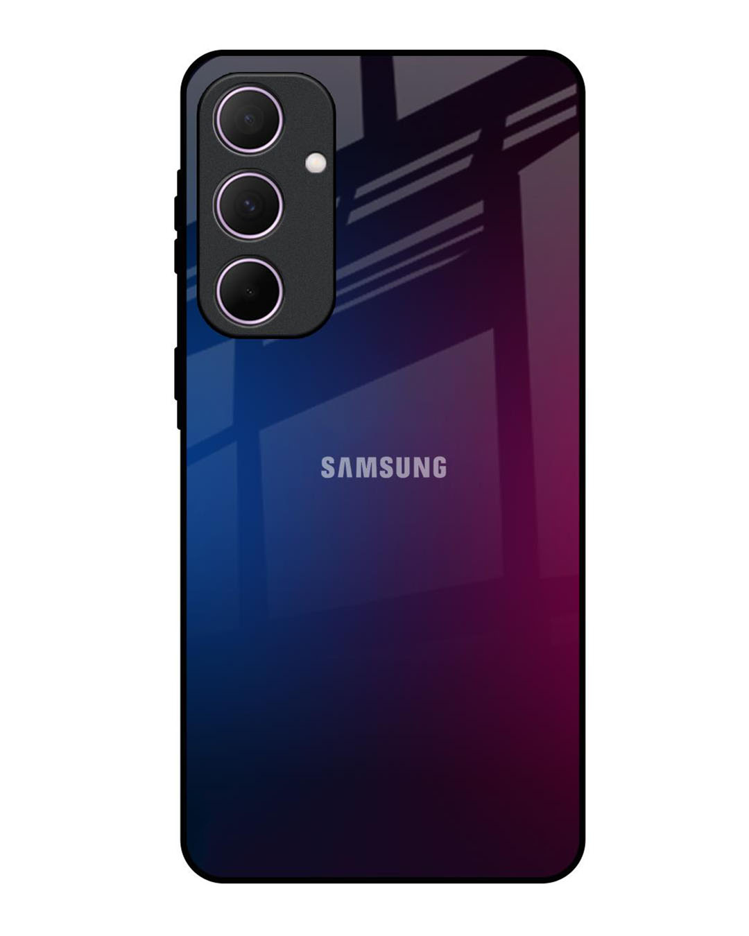 Kasus Mix Gradient Shade Premium Glass Case untuk Samsung Galaxy A35 5G