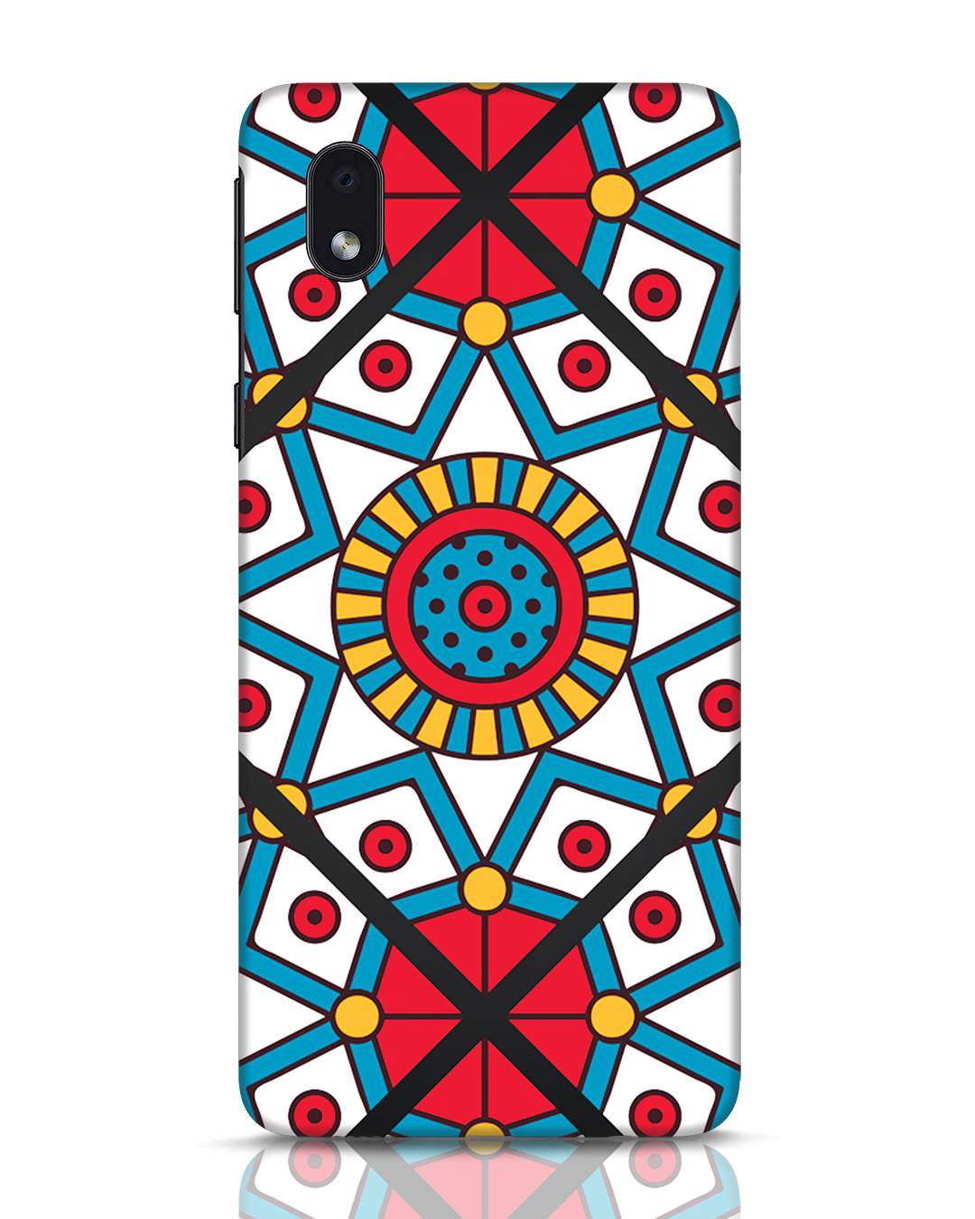 Buy Modern Floral Art Samsung Galaxy M01 Mobile Cover for Unisex Online