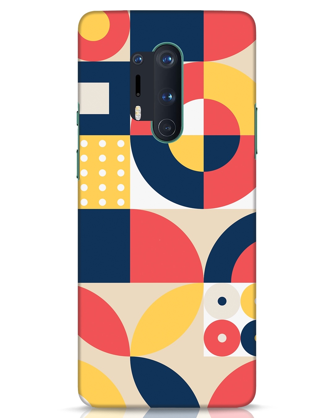 Buy modern geometry designer hard cover for oneplus 8 pro online in