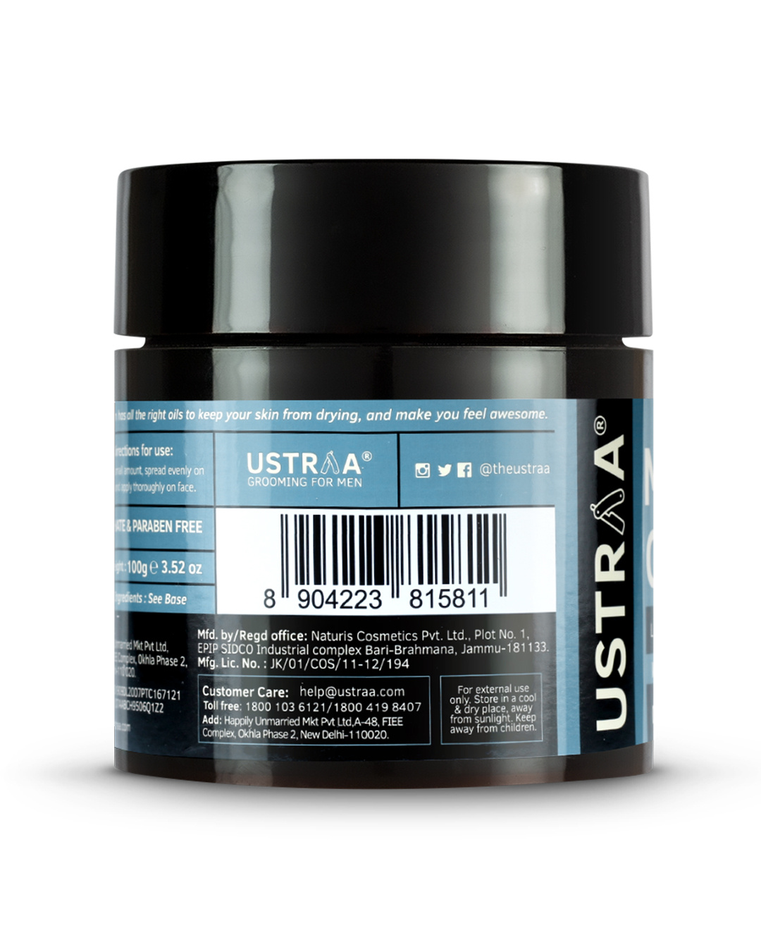 Shop Moisturising Cream For Dry Skin   100g-Back