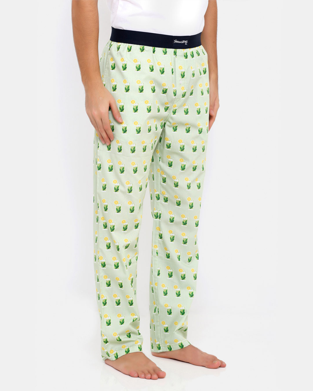 Shop Mojito Pyjamas Green-Back
