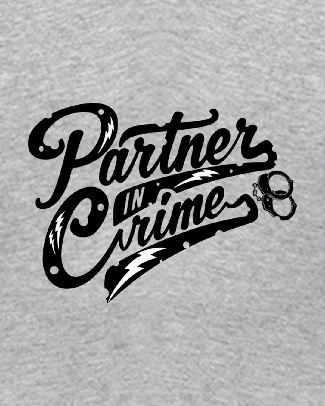 Shop Partner In Crime Men Half Sleeve T Shirt-Back