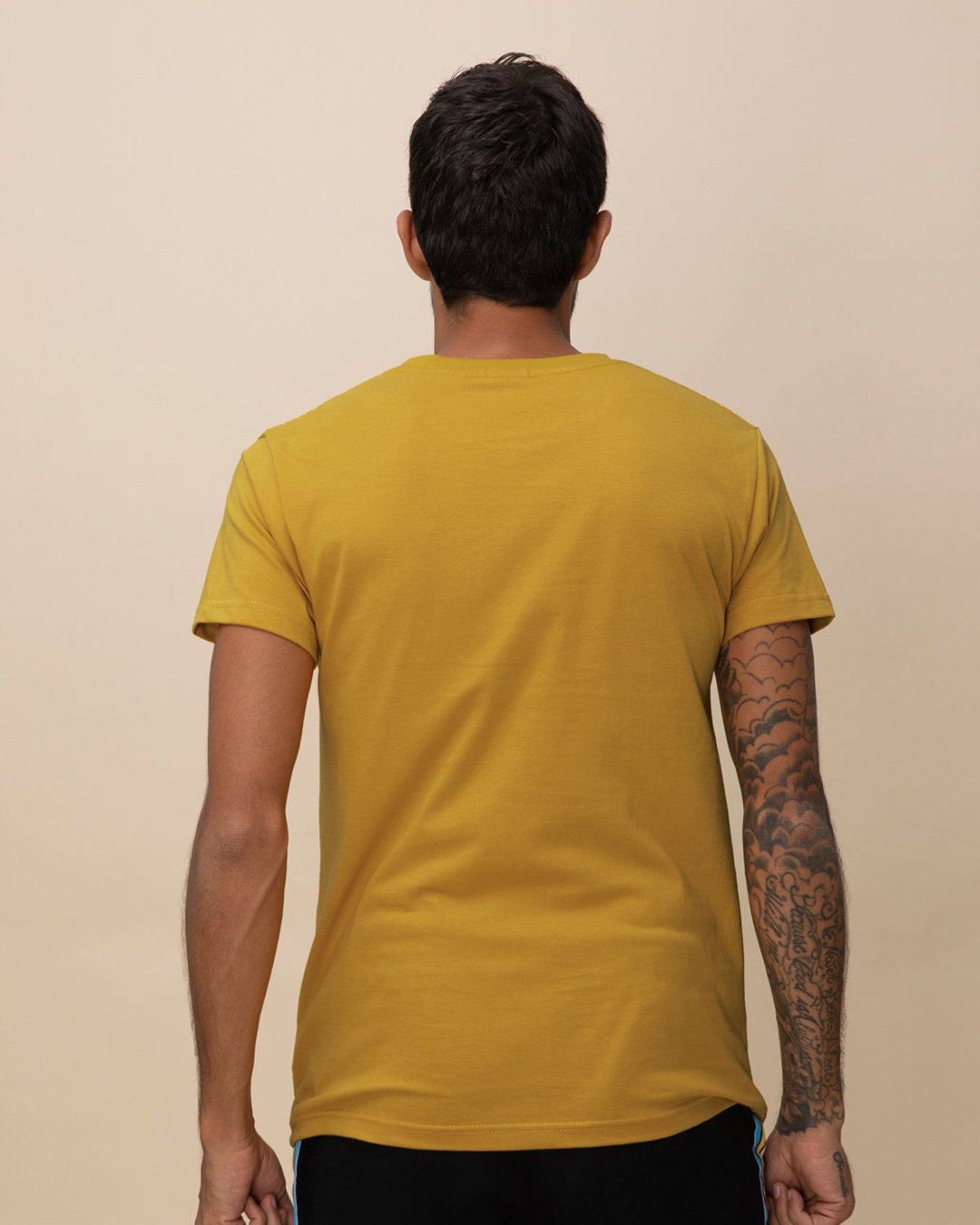 Shop Whistle Podu Mens Half Sleeve T Shirt-Back