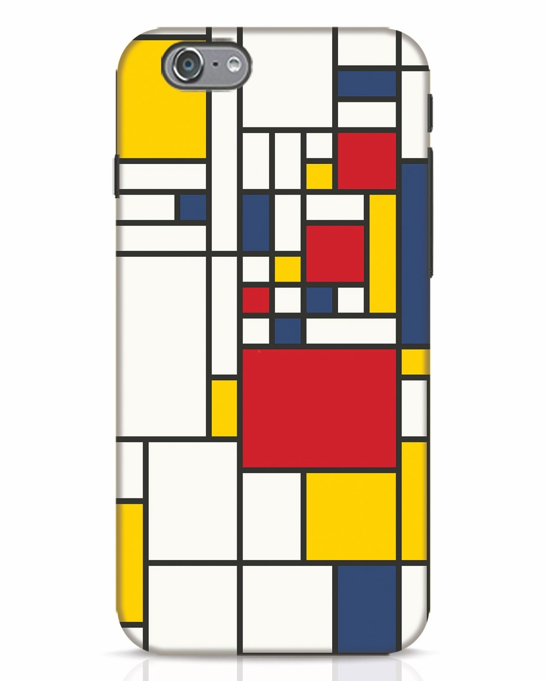 Buy Mondrian iPhone 6 Mobile Cover for Unisex Online at Bewakoof