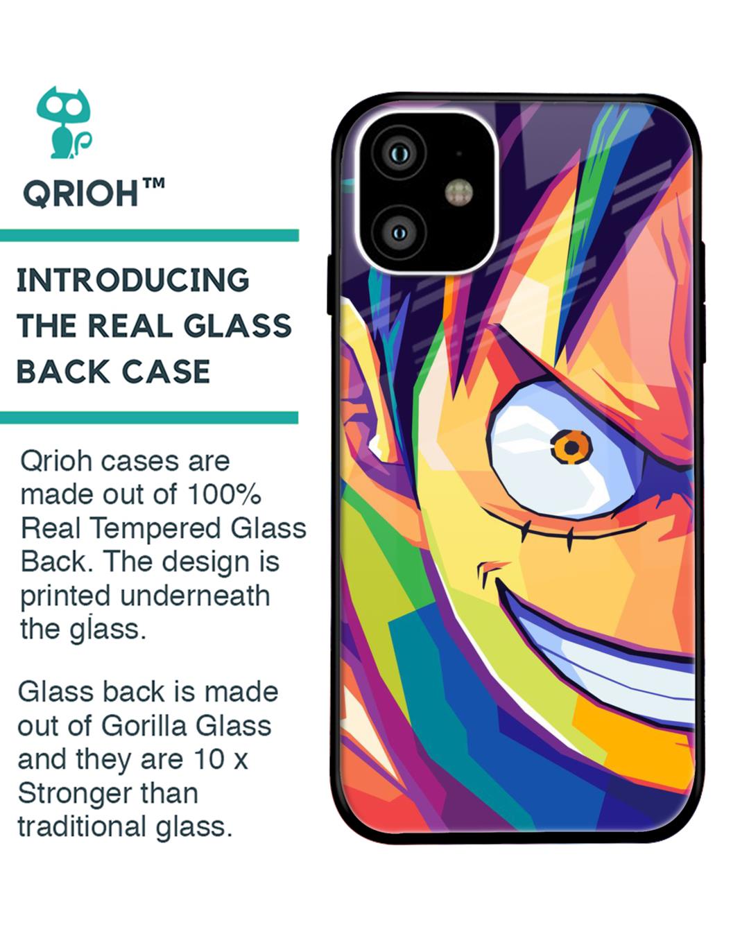 Shop Monkey Wpap Pop Art Premium Glass Case for Apple iPhone 11 (Shock Proof,Scratch Resistant)-Back