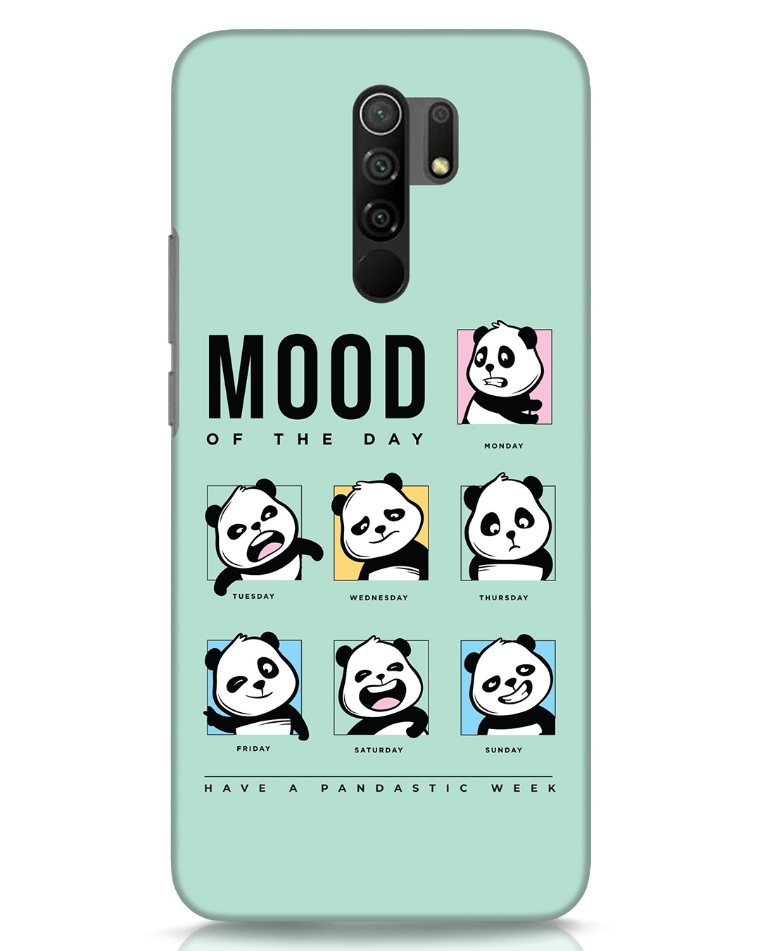 Buy Moody Panda Designer Hard Cover For Xiaomi Redmi 9 Prime Online In India At Bewakoof 1867