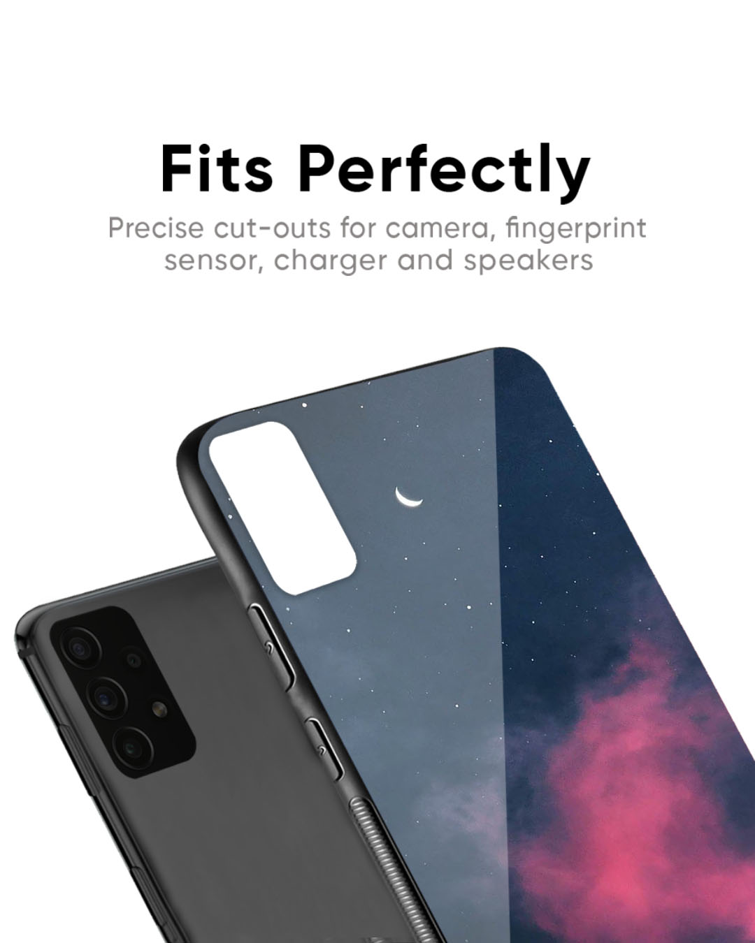 Shop Moon Night Premium Glass Case for Google Pixel 6a (Shock Proof, Scratch Resistant)-Back