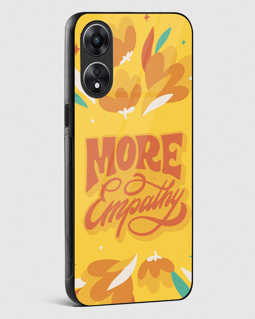 Shop More Empathy Premium Glass Case for Oppo A78 5G-Back