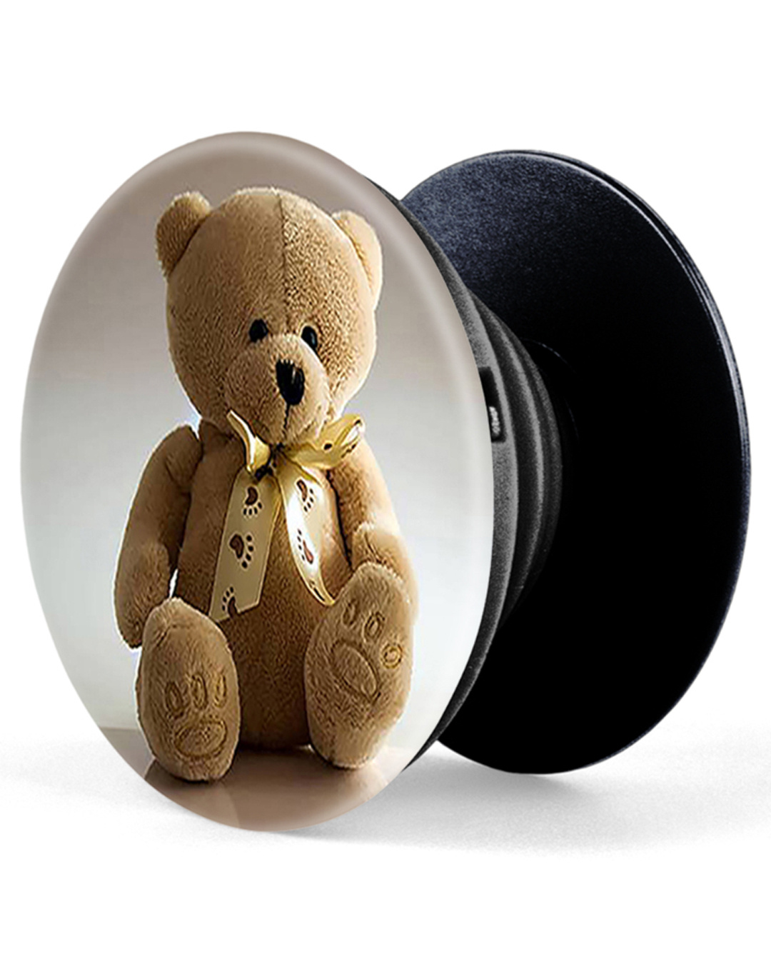 Buy Multicolor Sitting Teddy Bear Plastic Pop Socket Online in India at ...