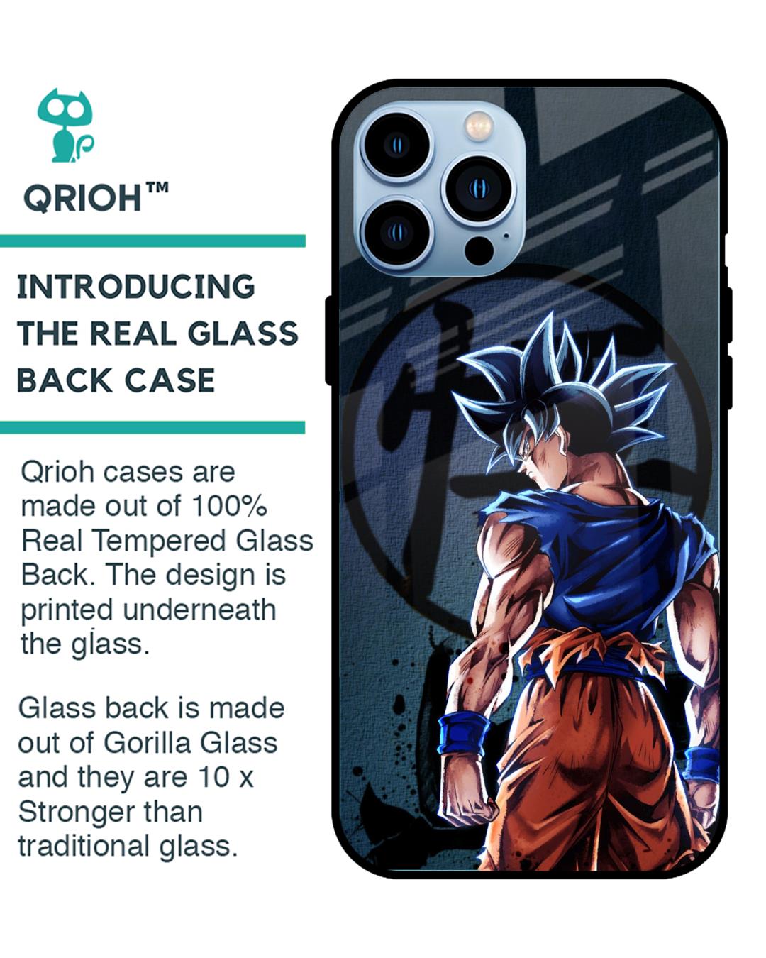 Shop Mundo Goku Premium Glass Case for Apple iPhone 13 Pro (Shock Proof,Scratch Resistant)-Back