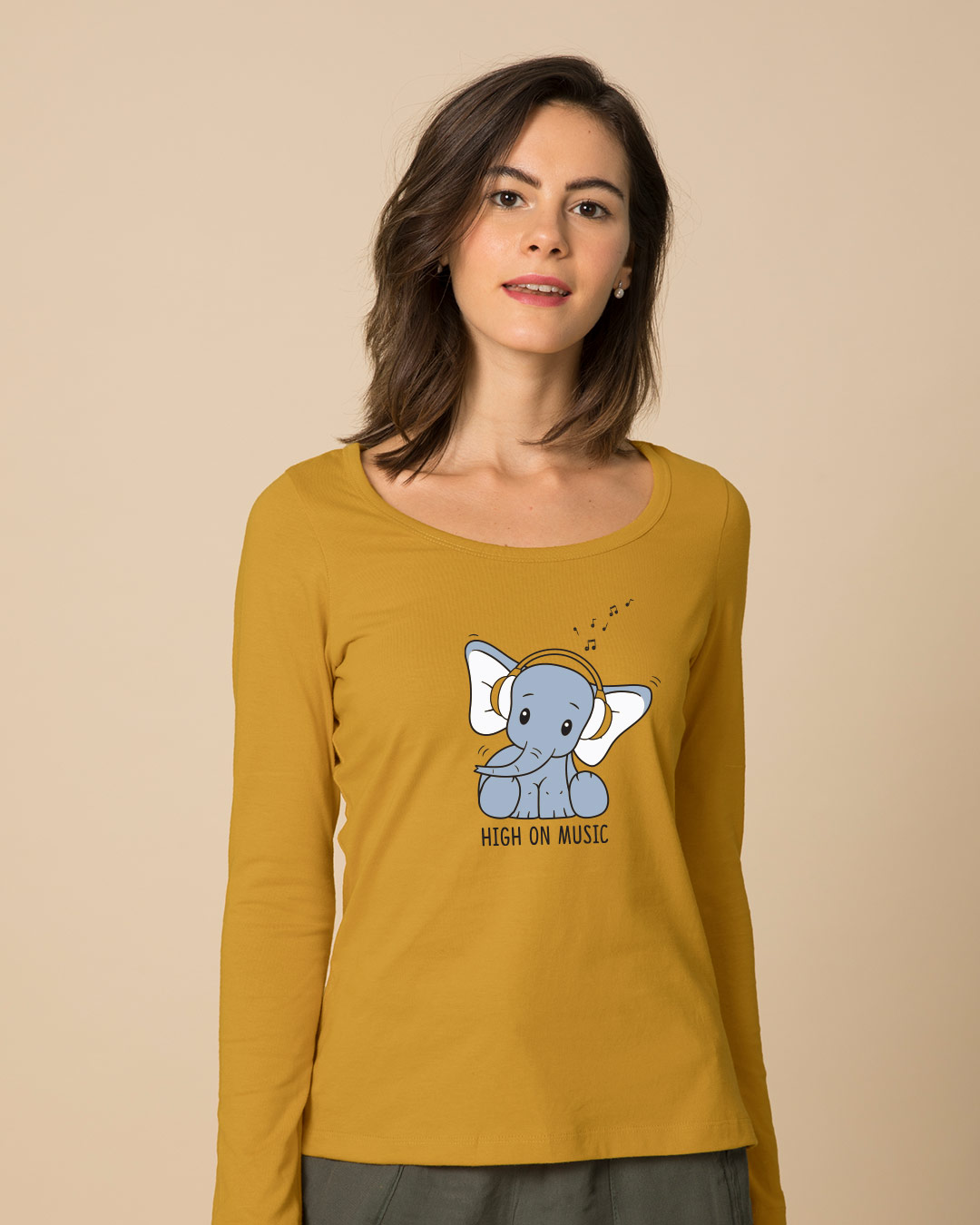 elephant t shirt women's