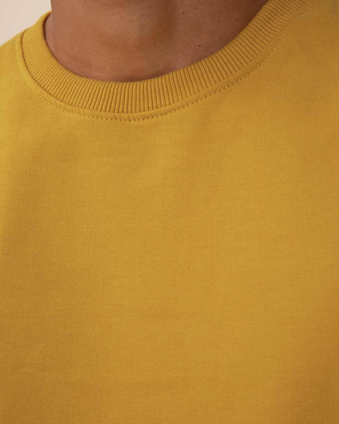 mustard sweatshirt