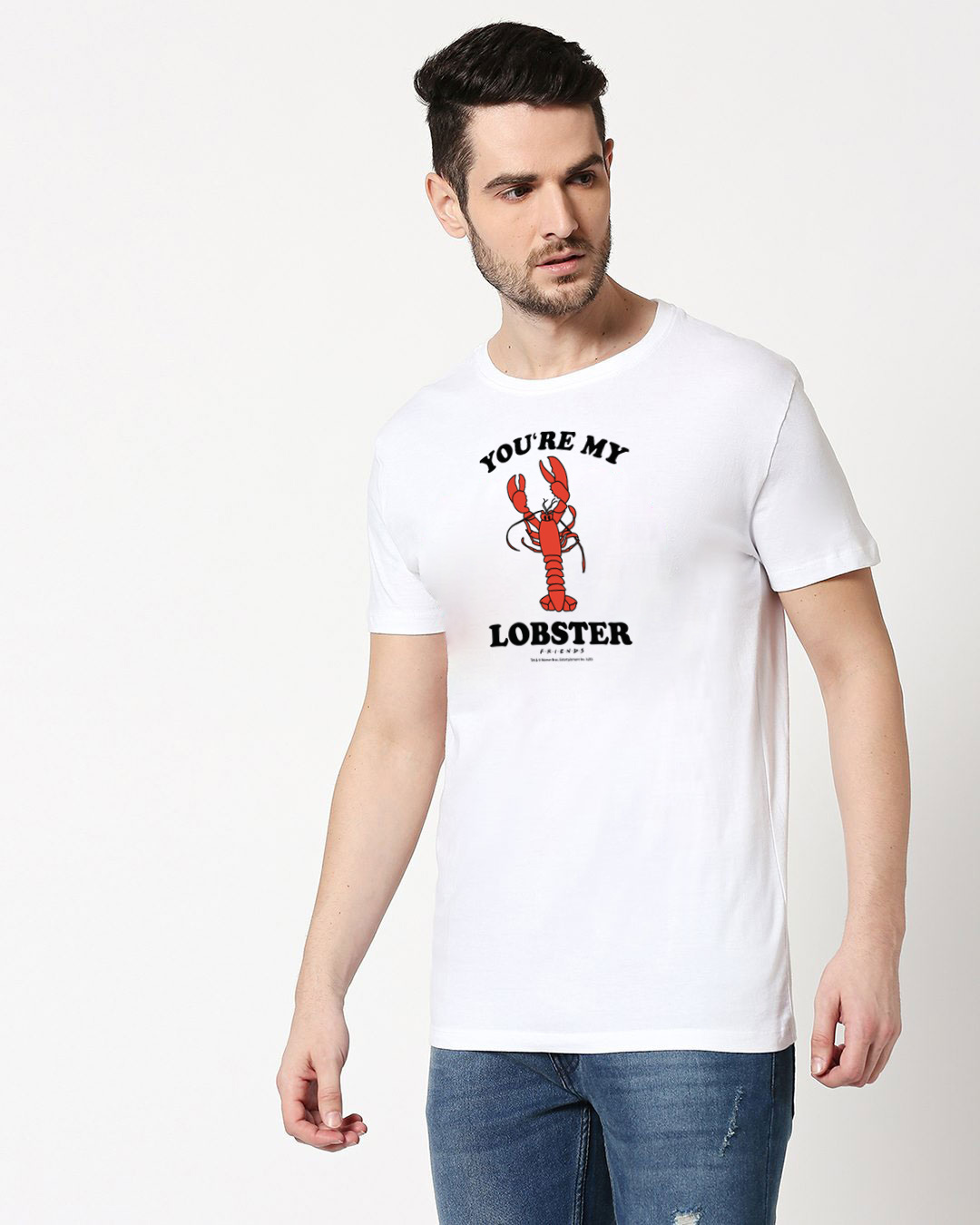 Shop My Lobster Half Sleeve T-Shirt (FRL)-Back