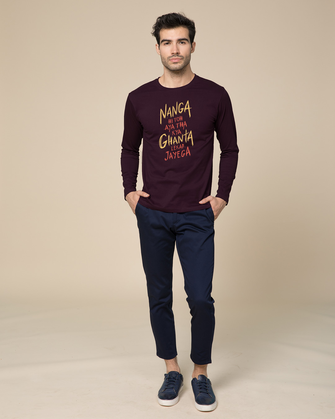 Buy Nanga Hi Toh Full Sleeve T-Shirt Online at Bewakoof