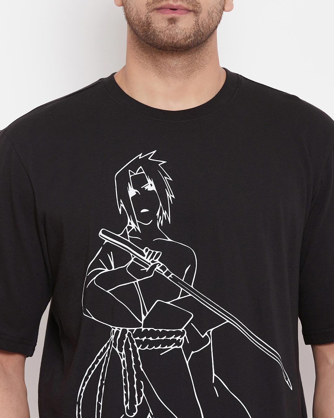 Buy Naruto Oversized Graphic T-shirt 