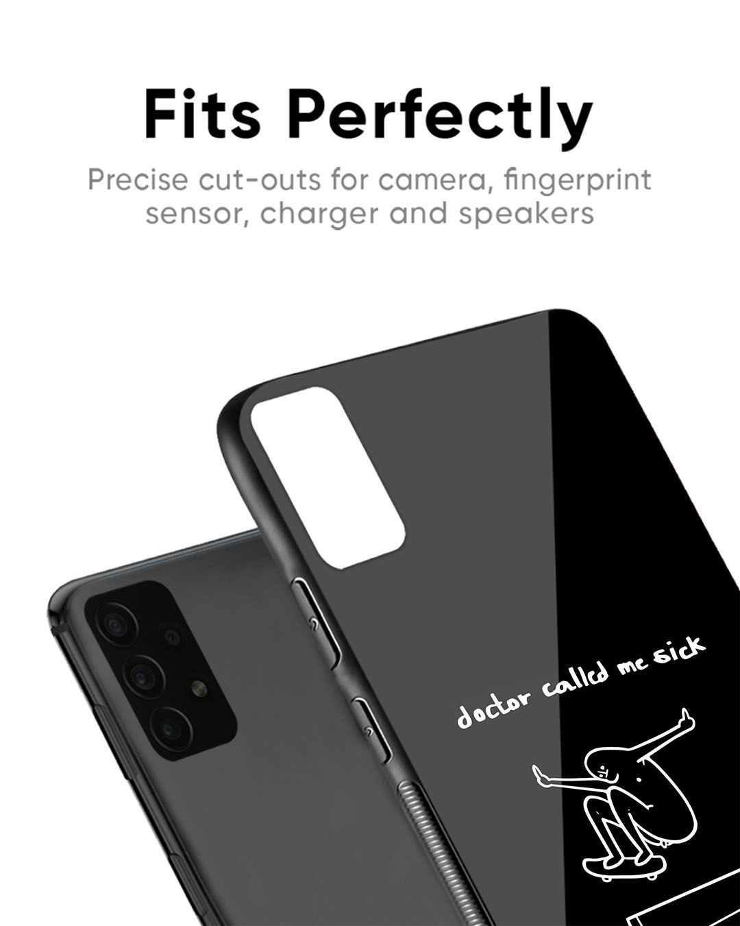 Shop Naughty Boy Premium Glass Case for OnePlus Nord CE 2 5G (Shock Proof, Scratch Resistant)-Back