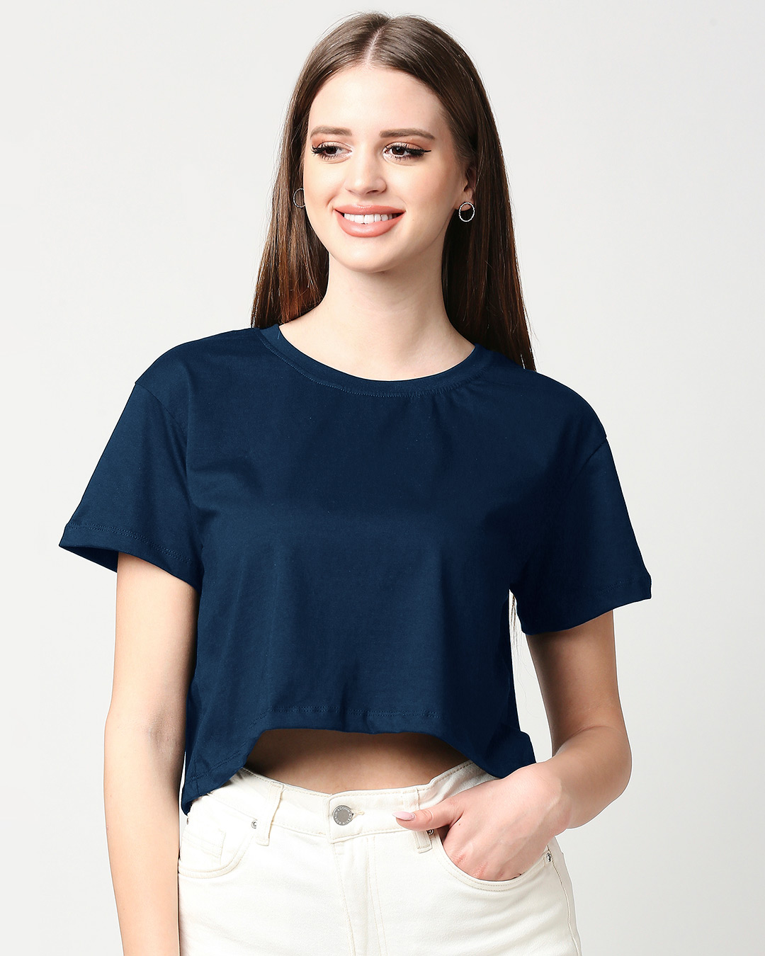 navy blue crop top near me