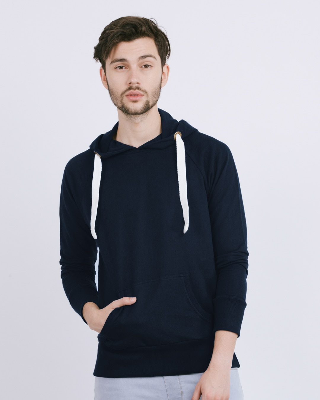 Buy Navy Blue Raglan Sweatshirt for Men blue Online at Bewakoof