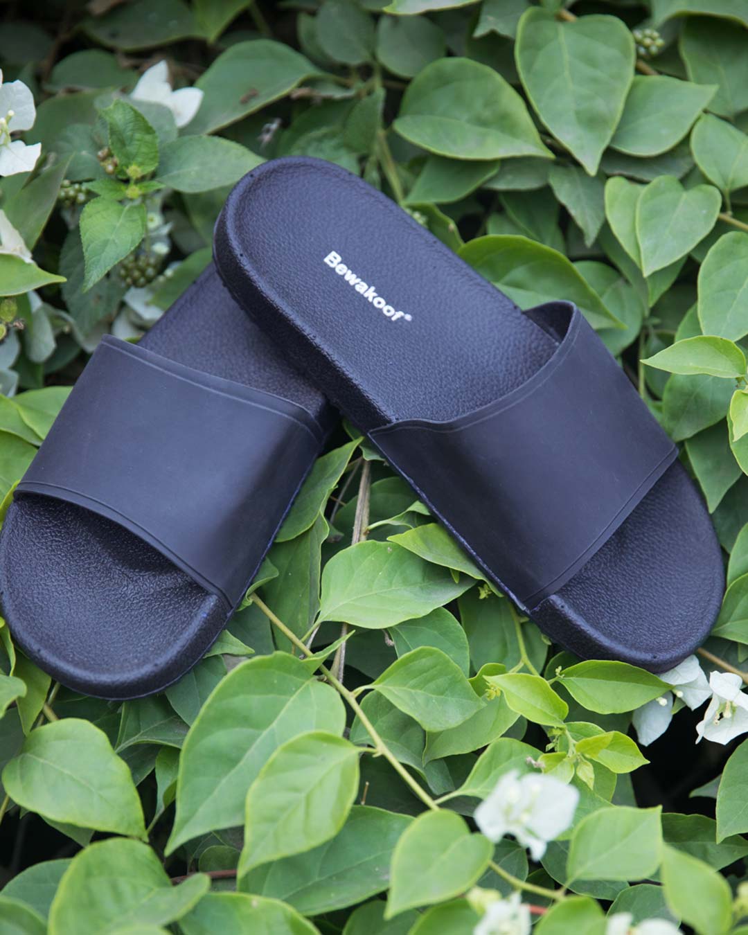 Buy Navy Blue Sliders Online in India at Bewakoof