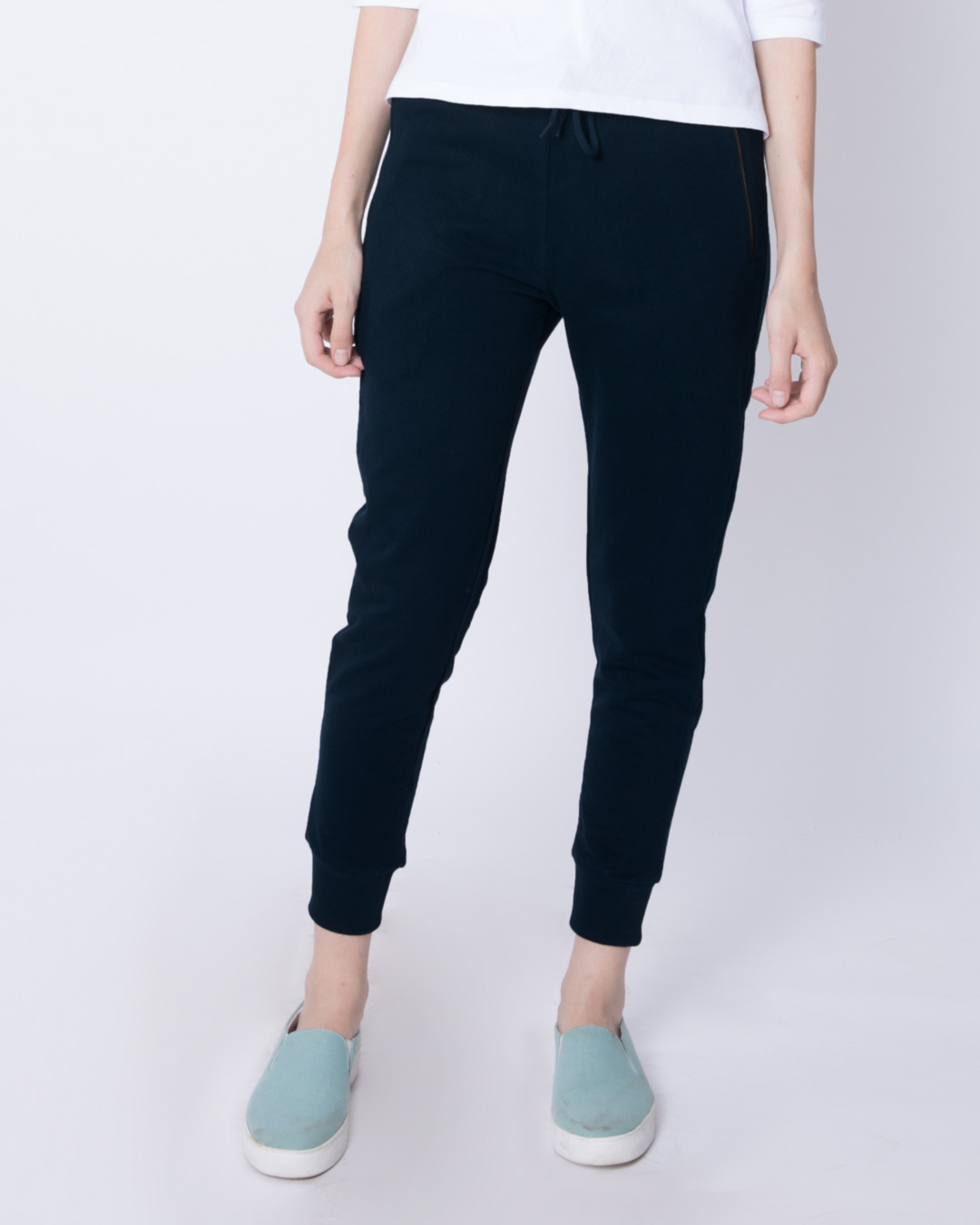 womens zipper joggers