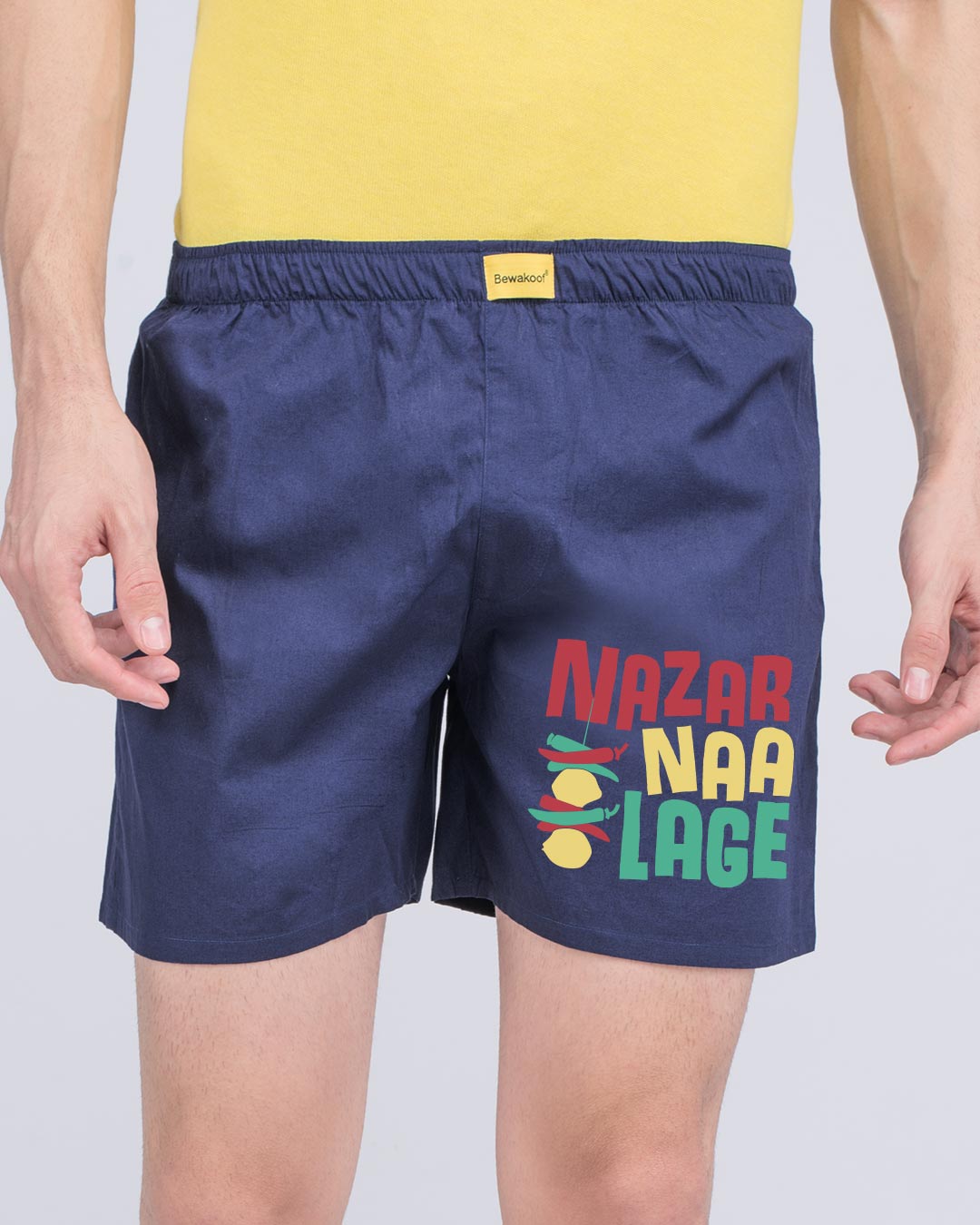 Shop Nazar Na Lage Side Printed Boxer-Back