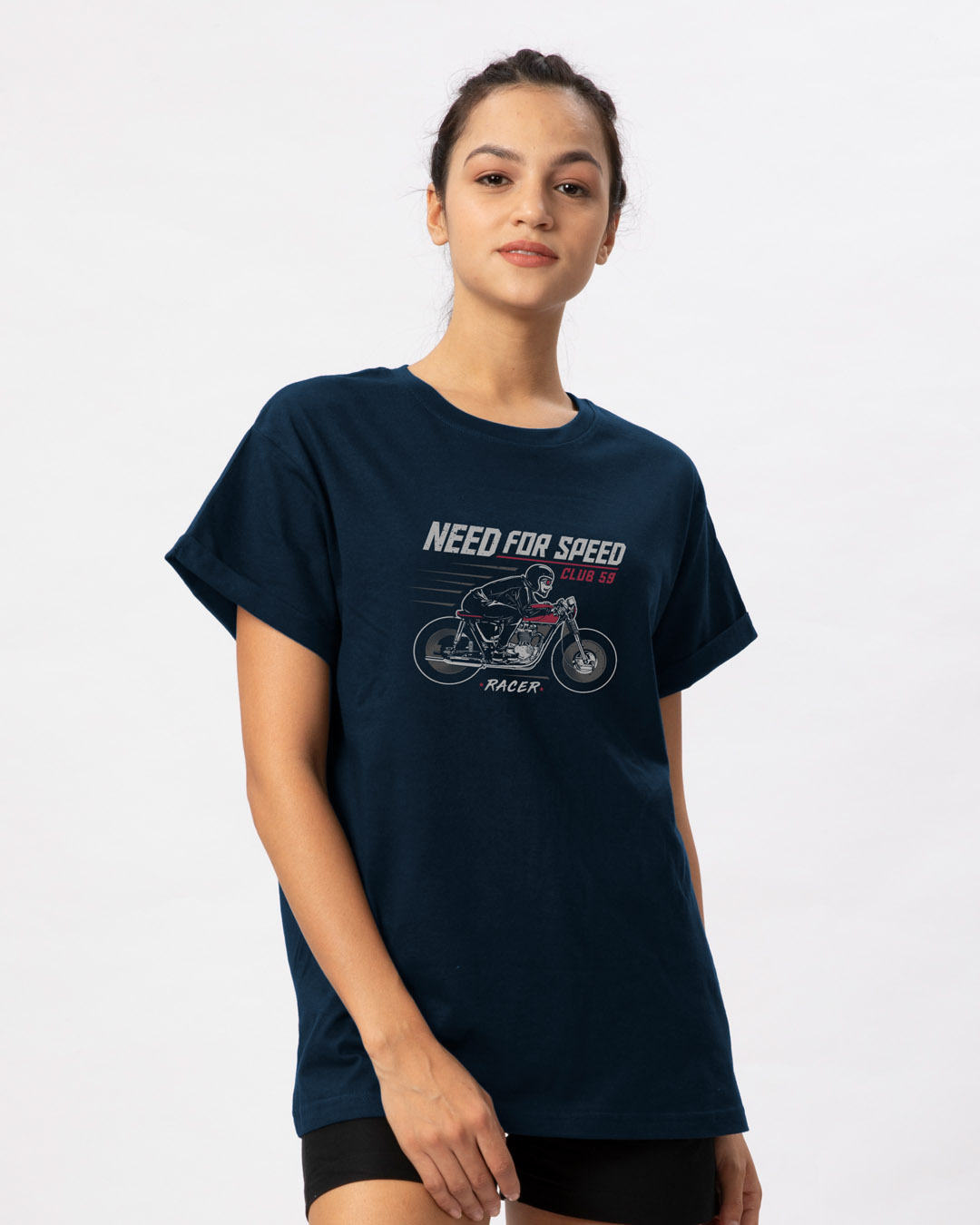 Shop Need For Speed Boyfriend T-Shirt-Back