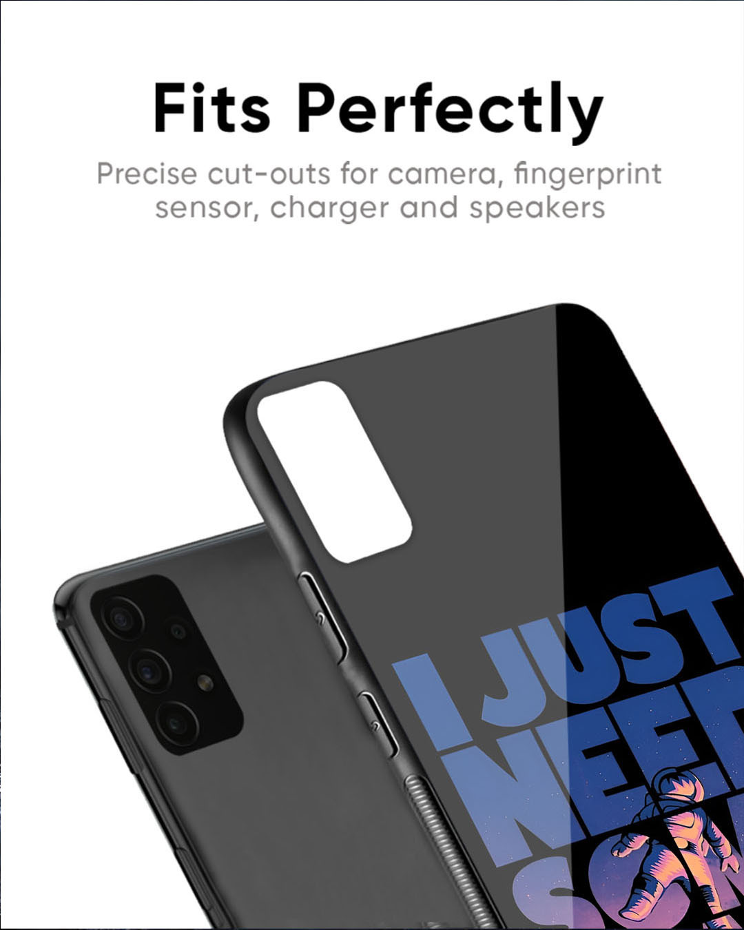 Shop Need Space Premium Glass Case for OnePlus Nord CE4 5G(Shock Proof, Scratch Resistant)-Back