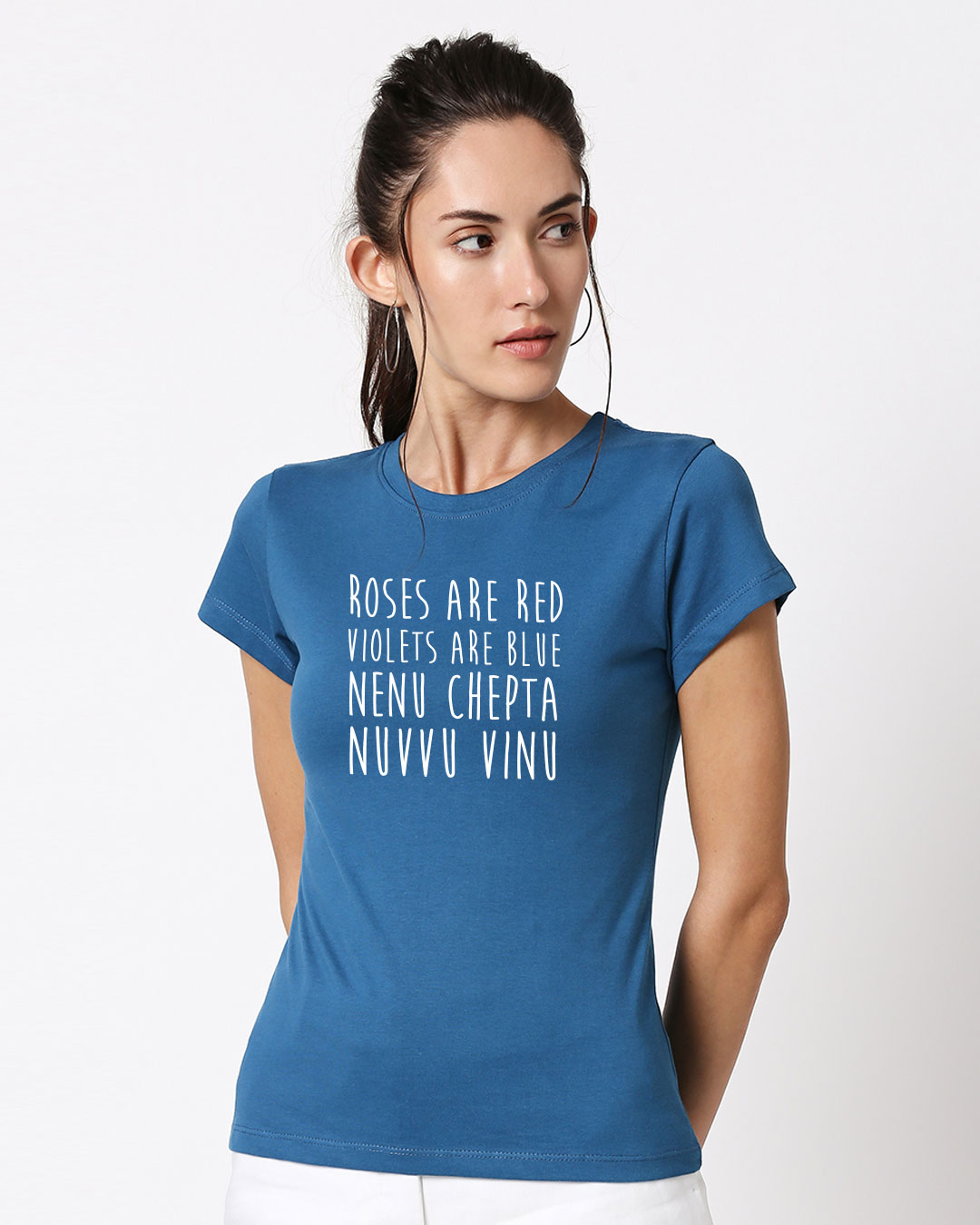 Shop Nenu Chepta Nuvvu Half Sleeve T-Shirt-Back