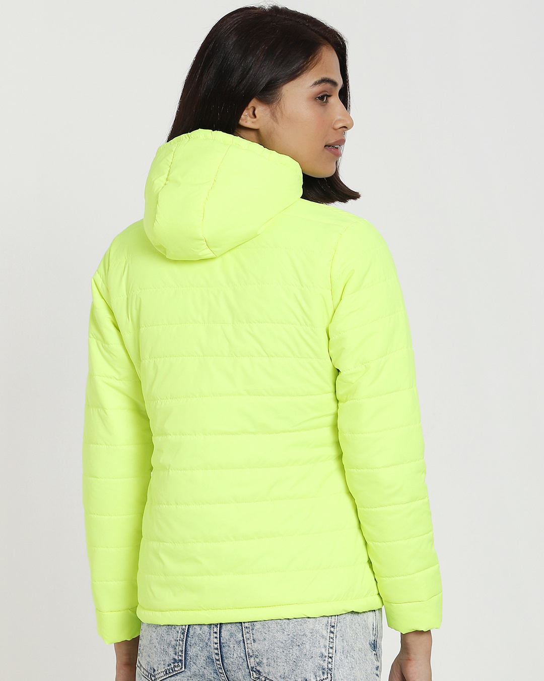 Signature Ripped Swirl Jacket Neon Green – Tania Bass