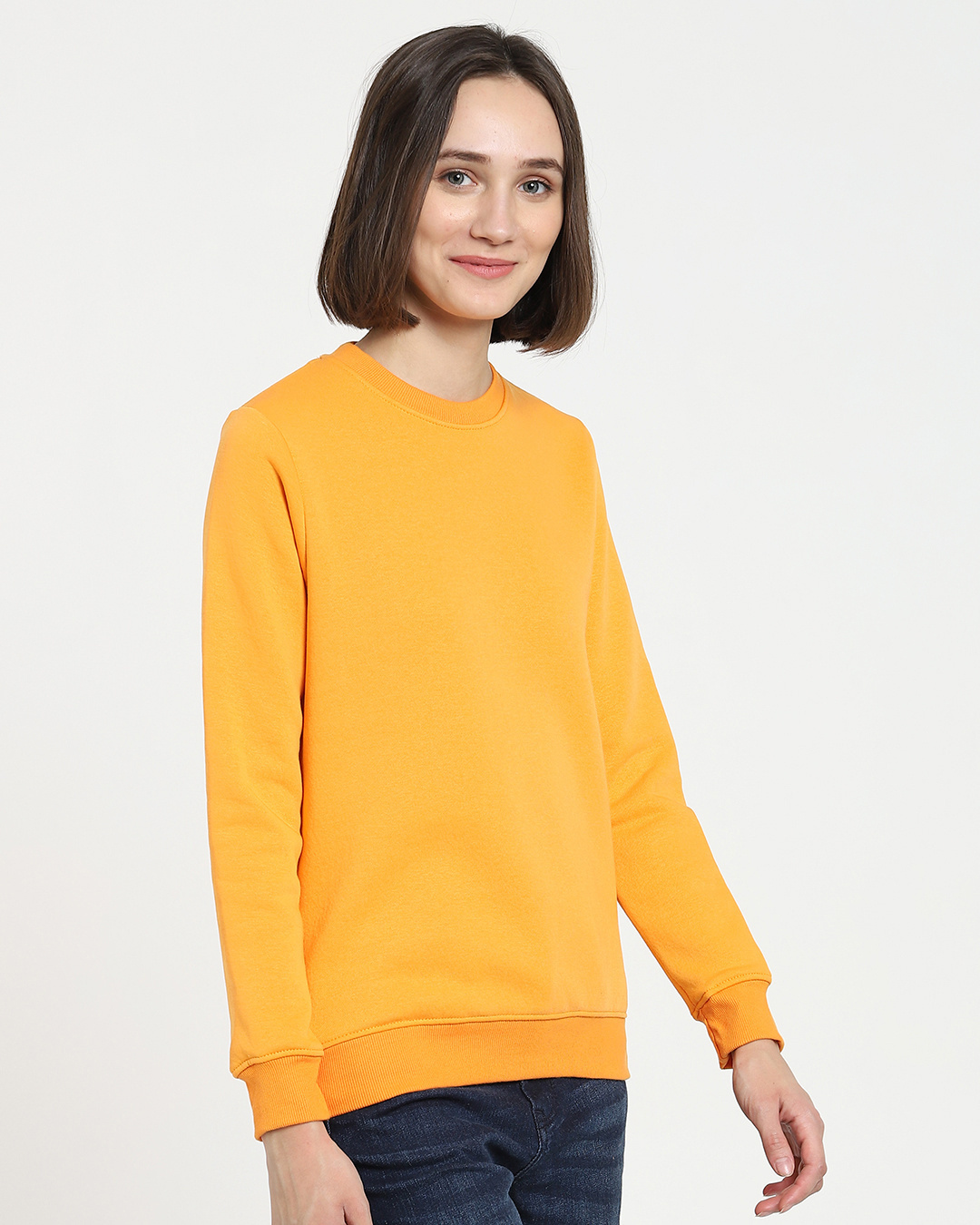 Shop Women's Orange Sweater-Back