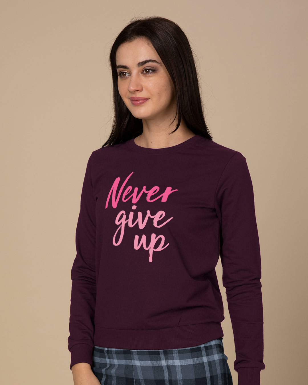 Shop Never Fleece Light Sweatshirt-Back