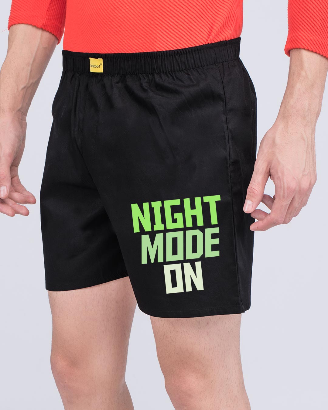 Shop Night Mode Side Printed Boxer-Back