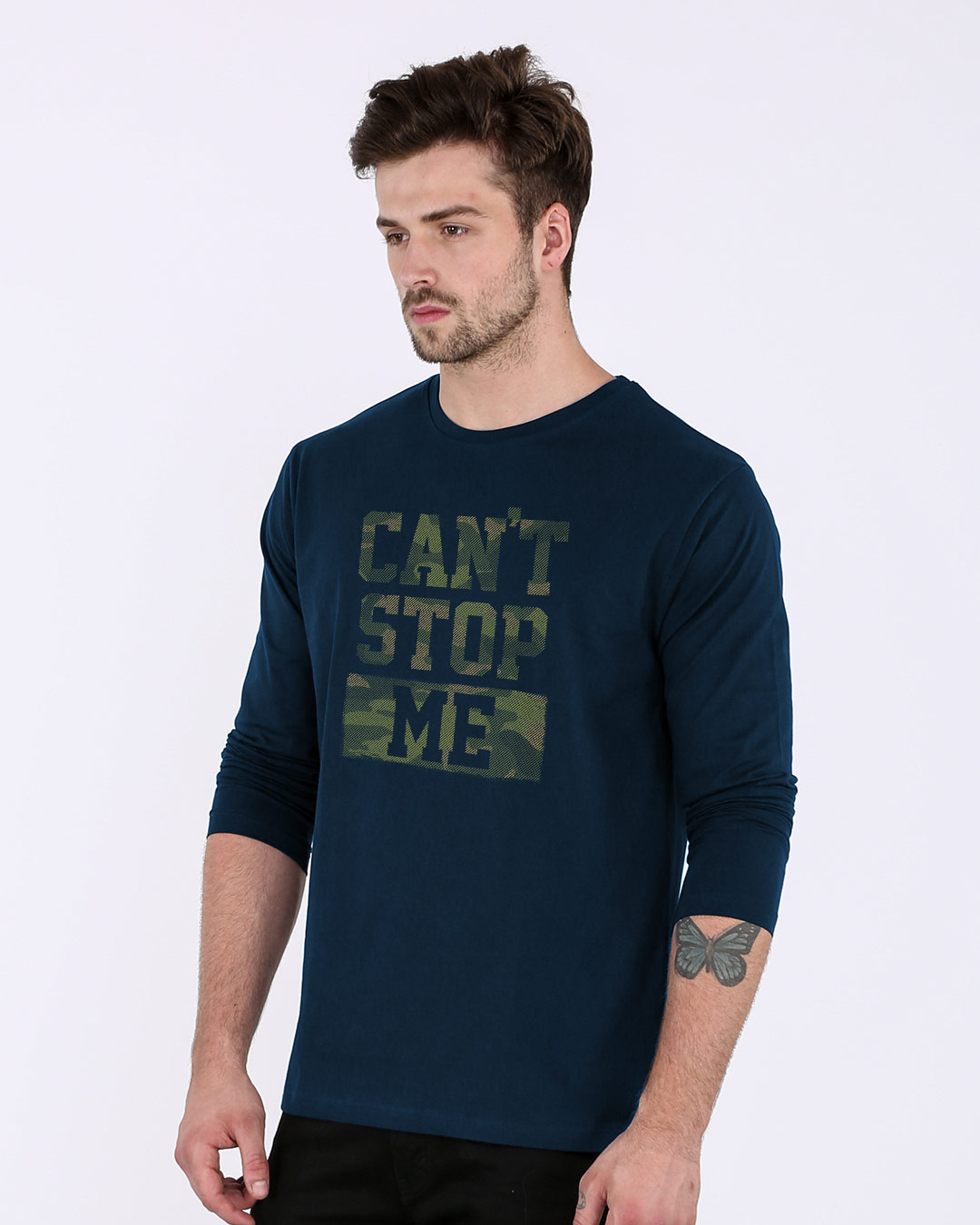 Shop No Stopping Me Full Sleeve T-Shirt-Back