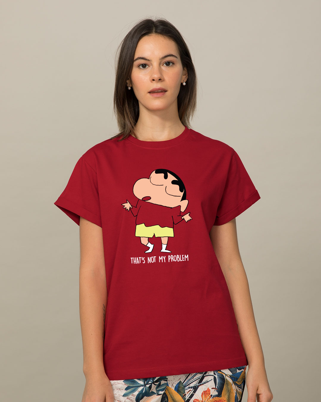 shinchan t shirt bewakoof