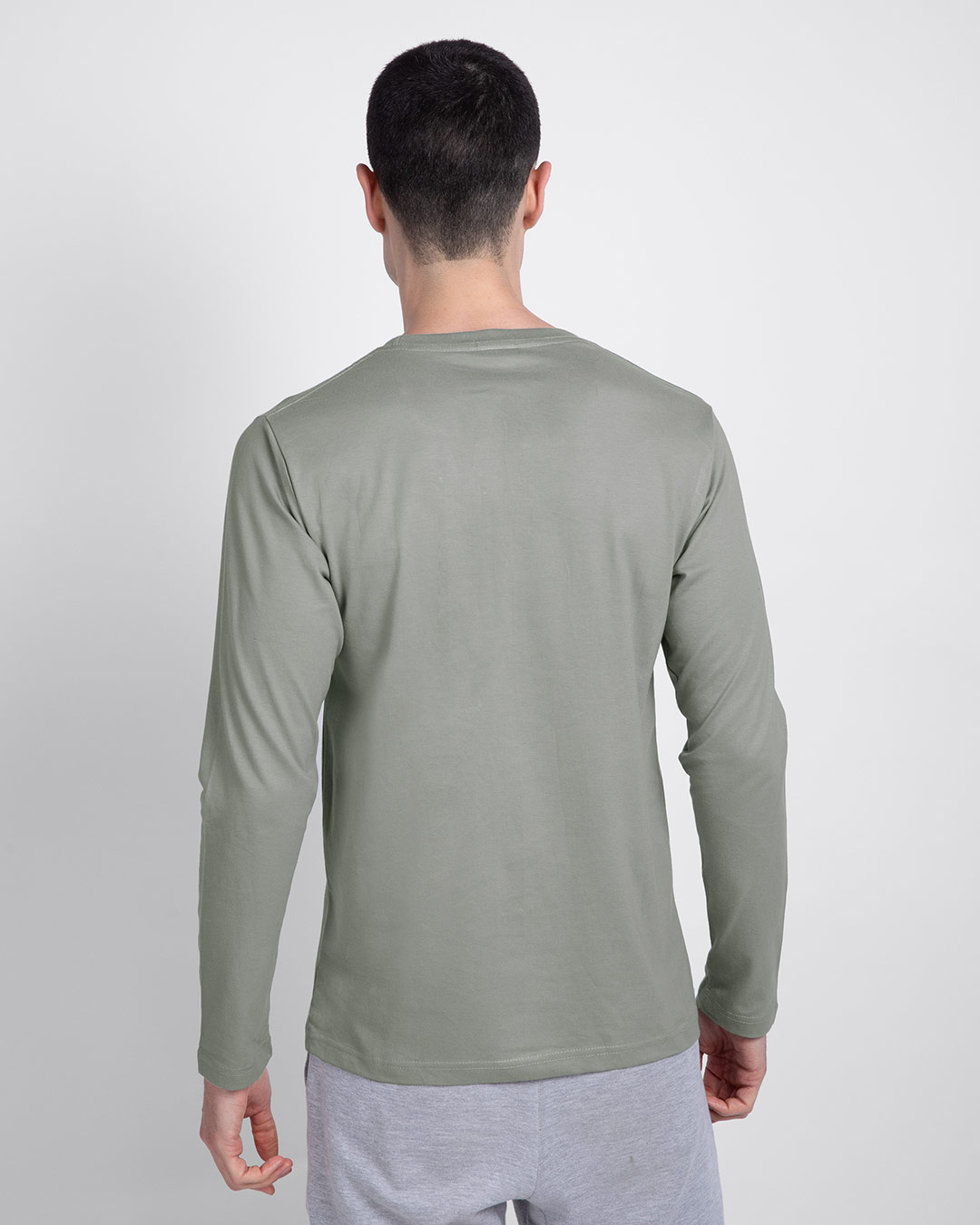 Shop Off Roaders Full Sleeve T-Shirt Meteor Grey-Back