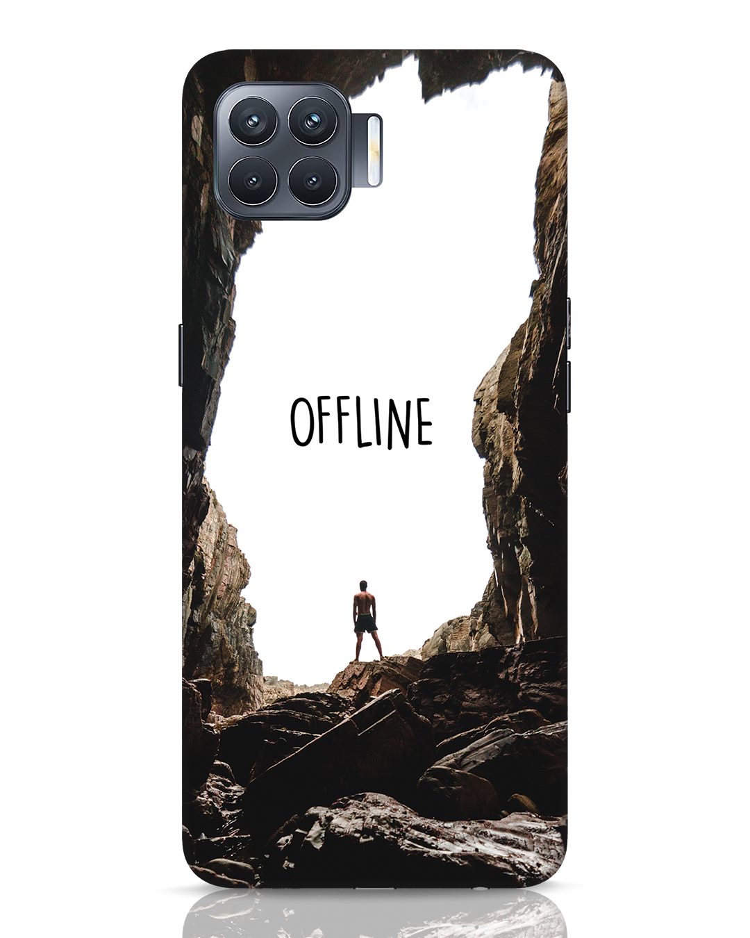 Buy Offline Oppo F17 Pro Mobile Cover Online in India at Bewakoof