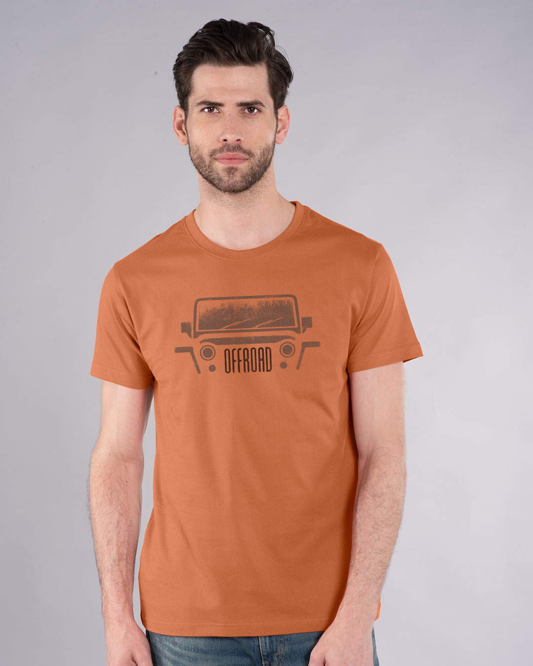 Shop Offroad Half Sleeve T-Shirt-Back