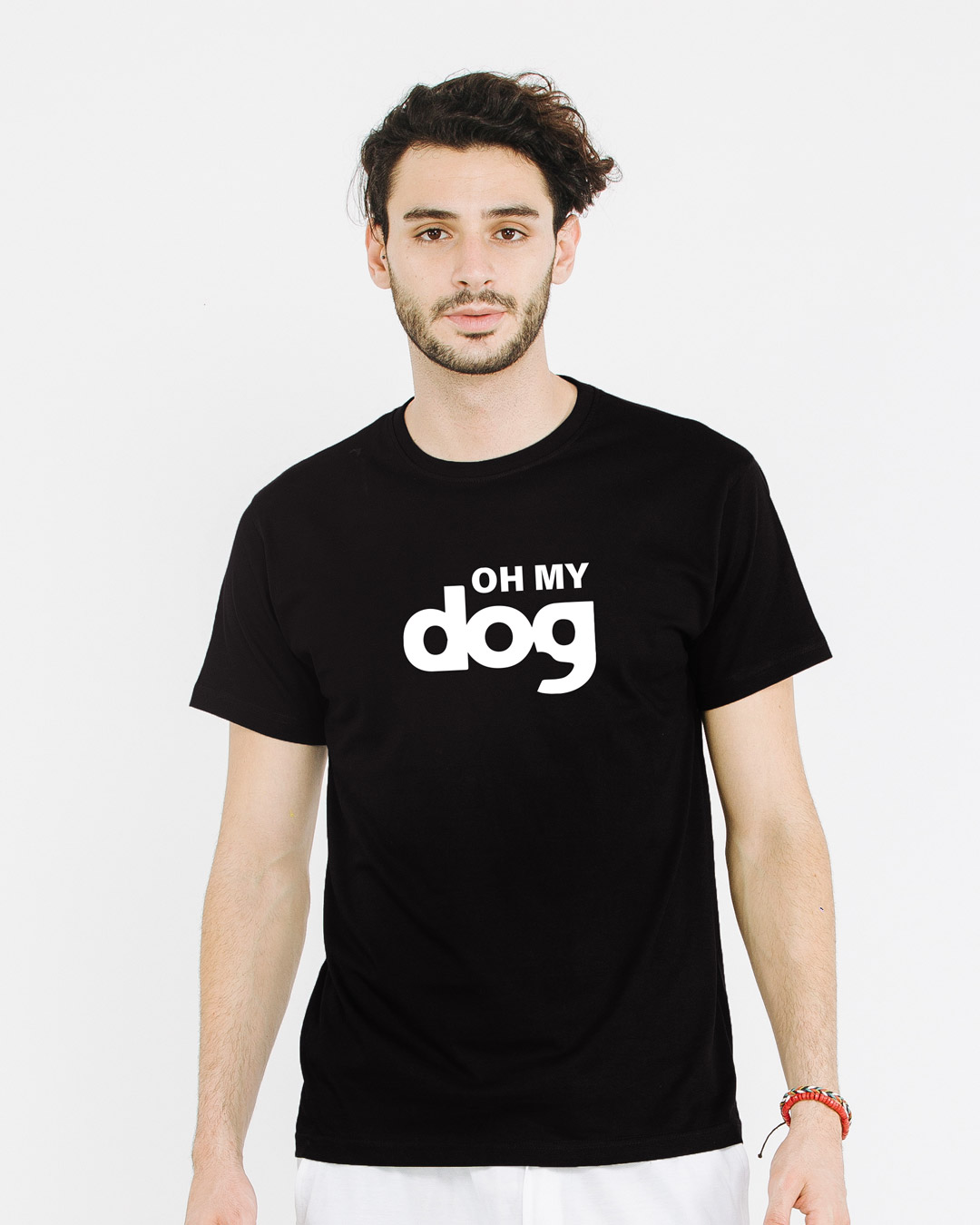Shop Oh My Dog Half Sleeve T-Shirt-Back