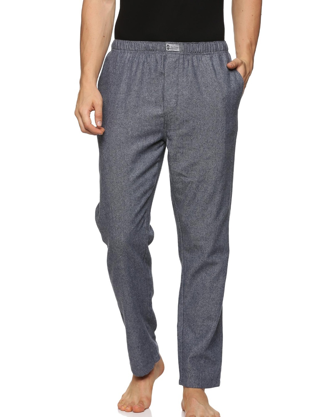 Buy Men's Grey Pyjamas Online in India at Bewakoof