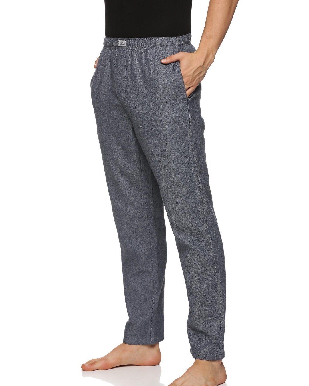 Shop Men's Grey Pyjamas-Back