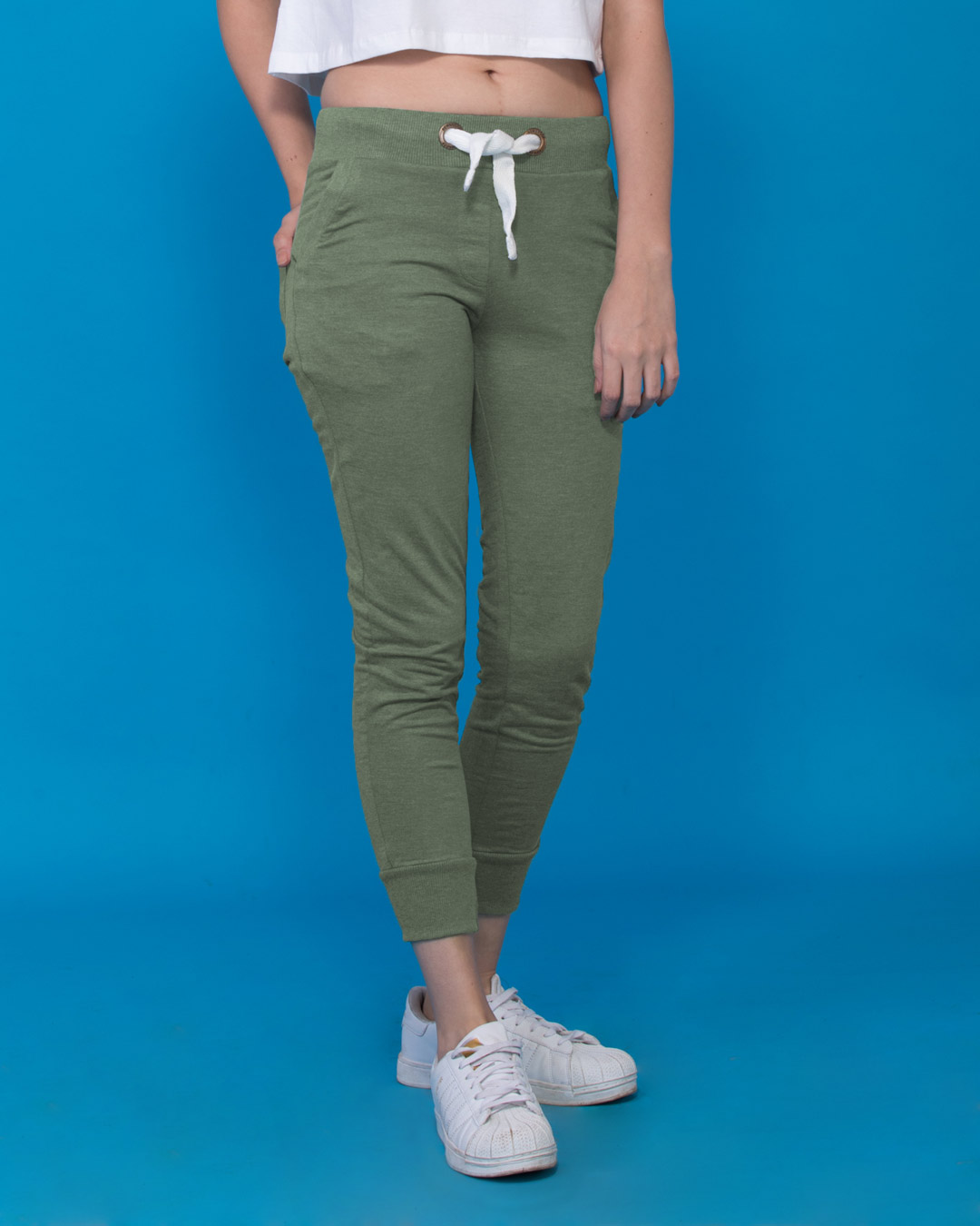 lime green joggers womens