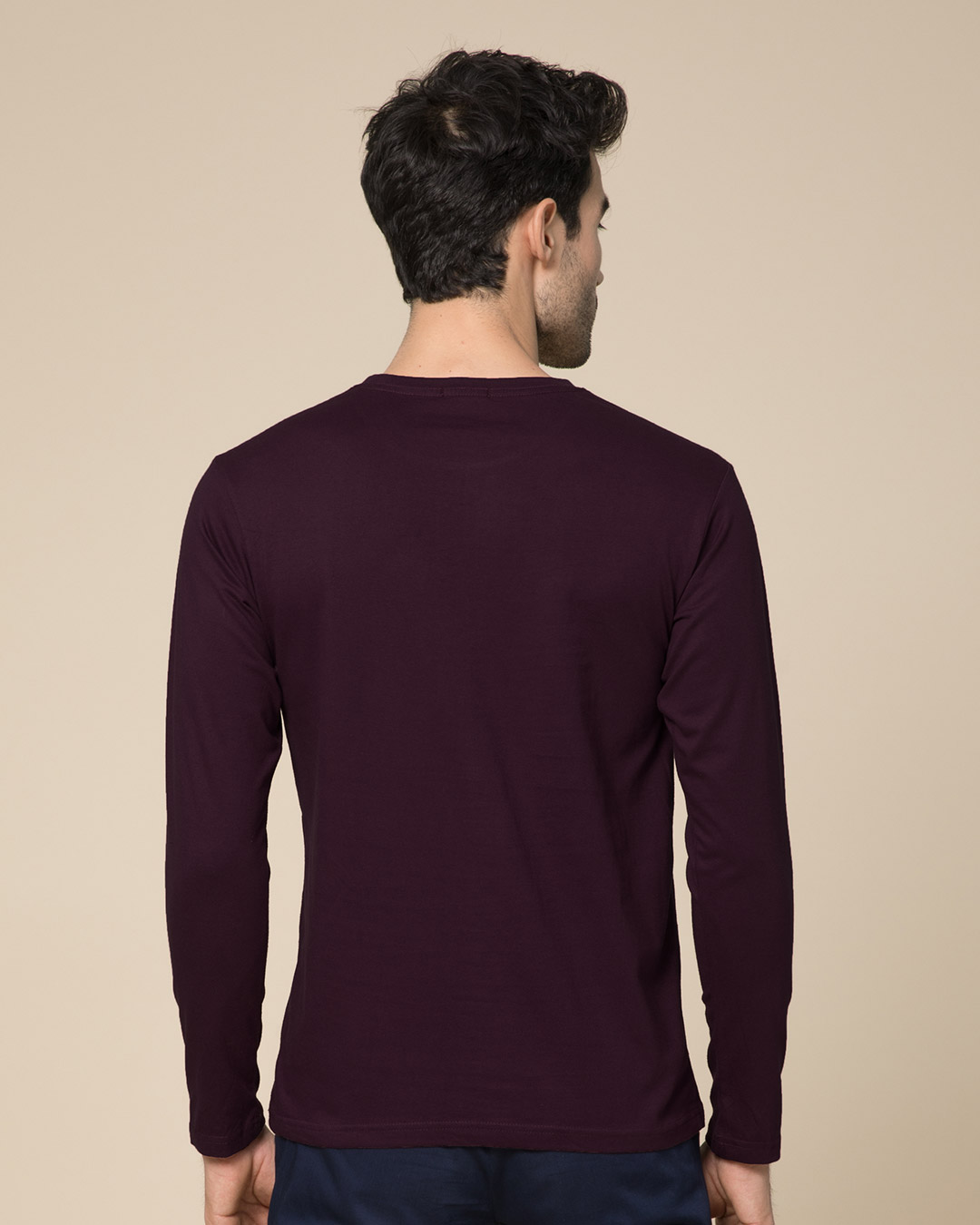 Shop One Cup Full Sleeve T-Shirt-Back