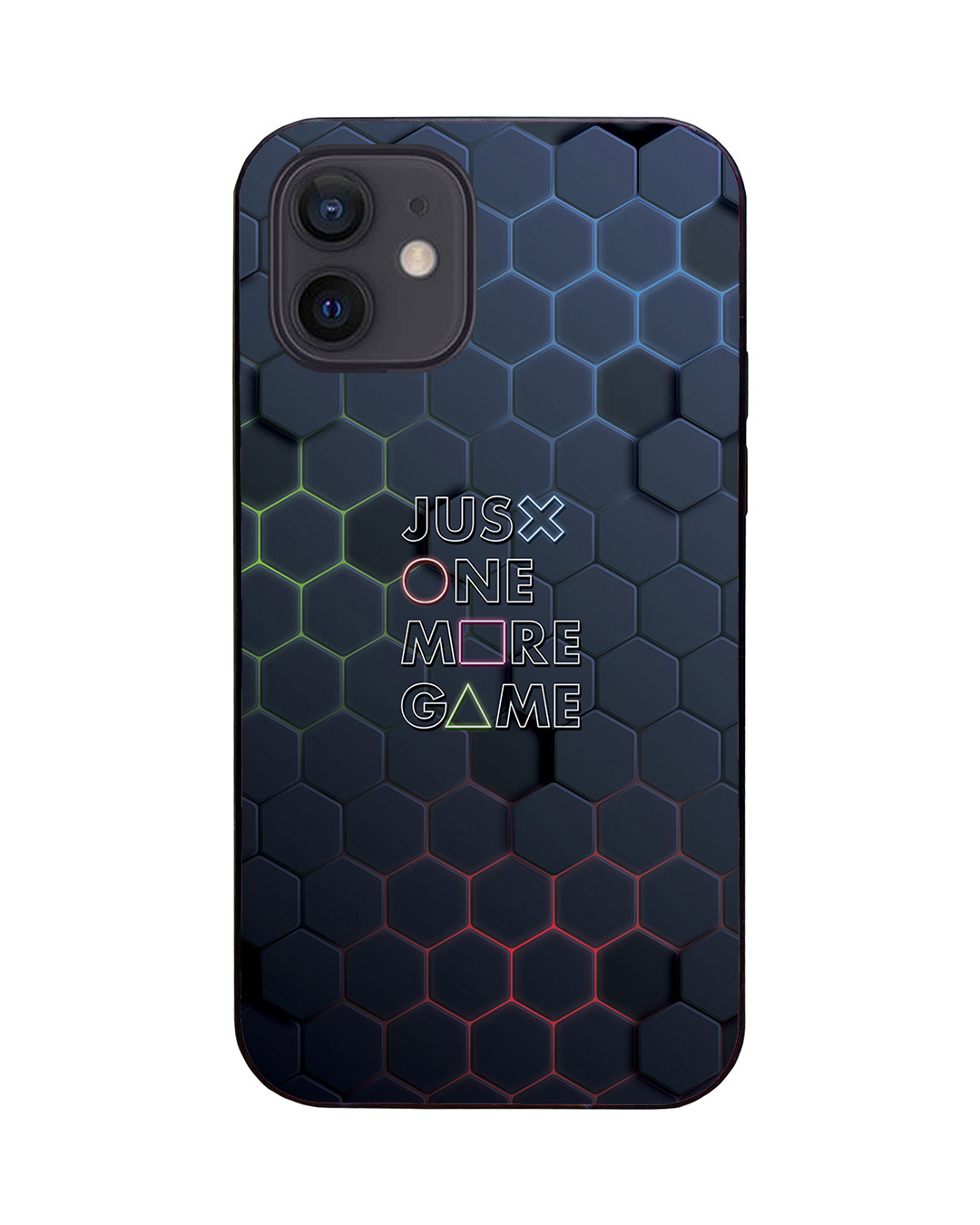 Shop One More Game LED Cover for iPhone 12-Back