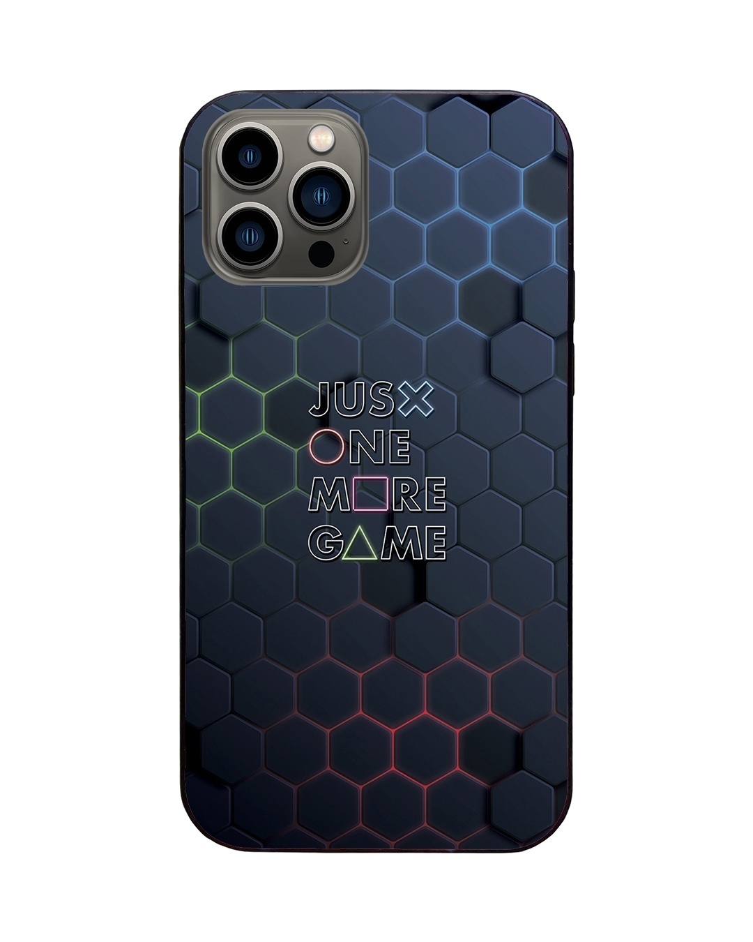 Shop One More Game LED Cover for iPhone 13 Pro-Back
