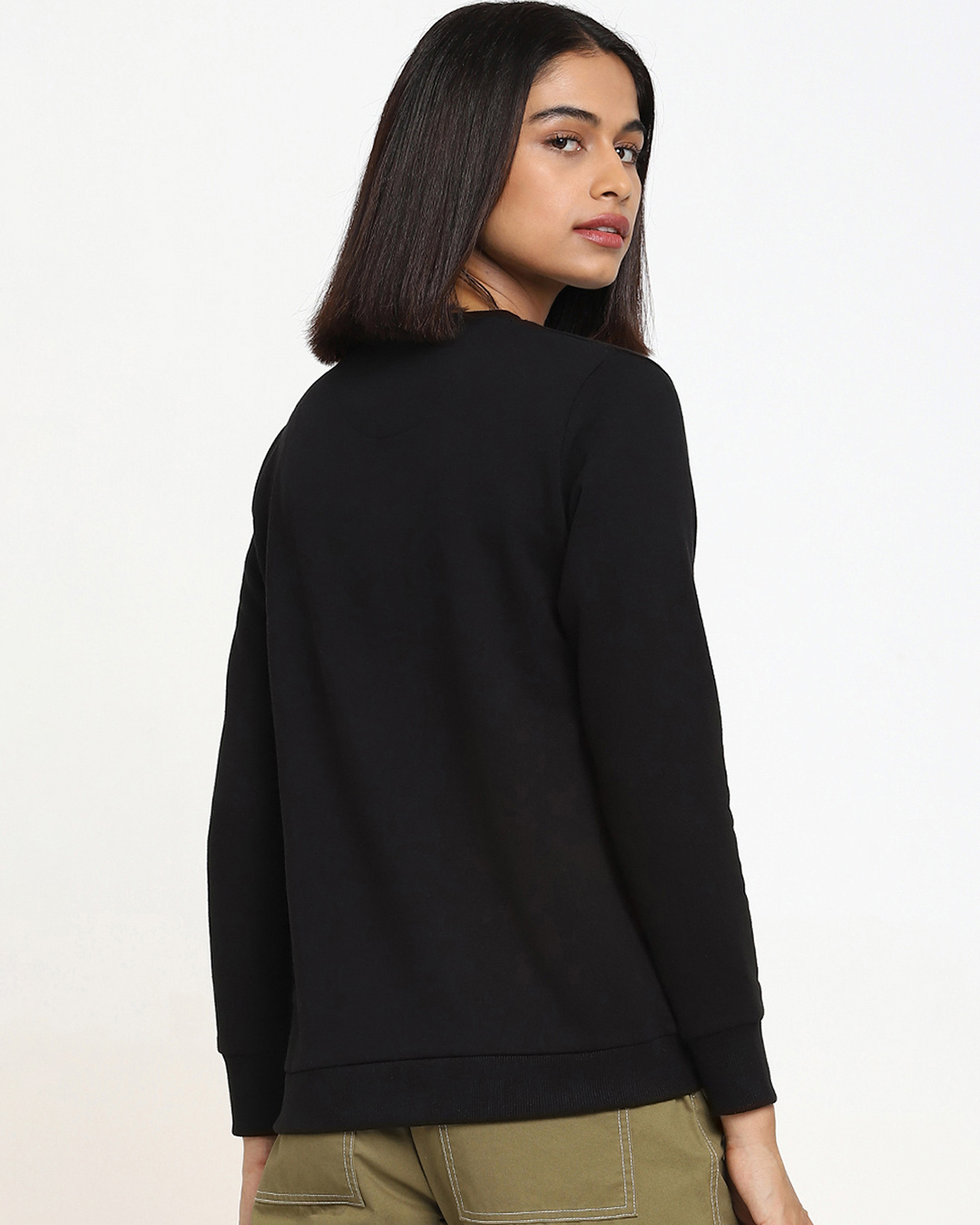 Shop Women's Only Pawsitivity Relaxed Fit Sweatshirt-Back